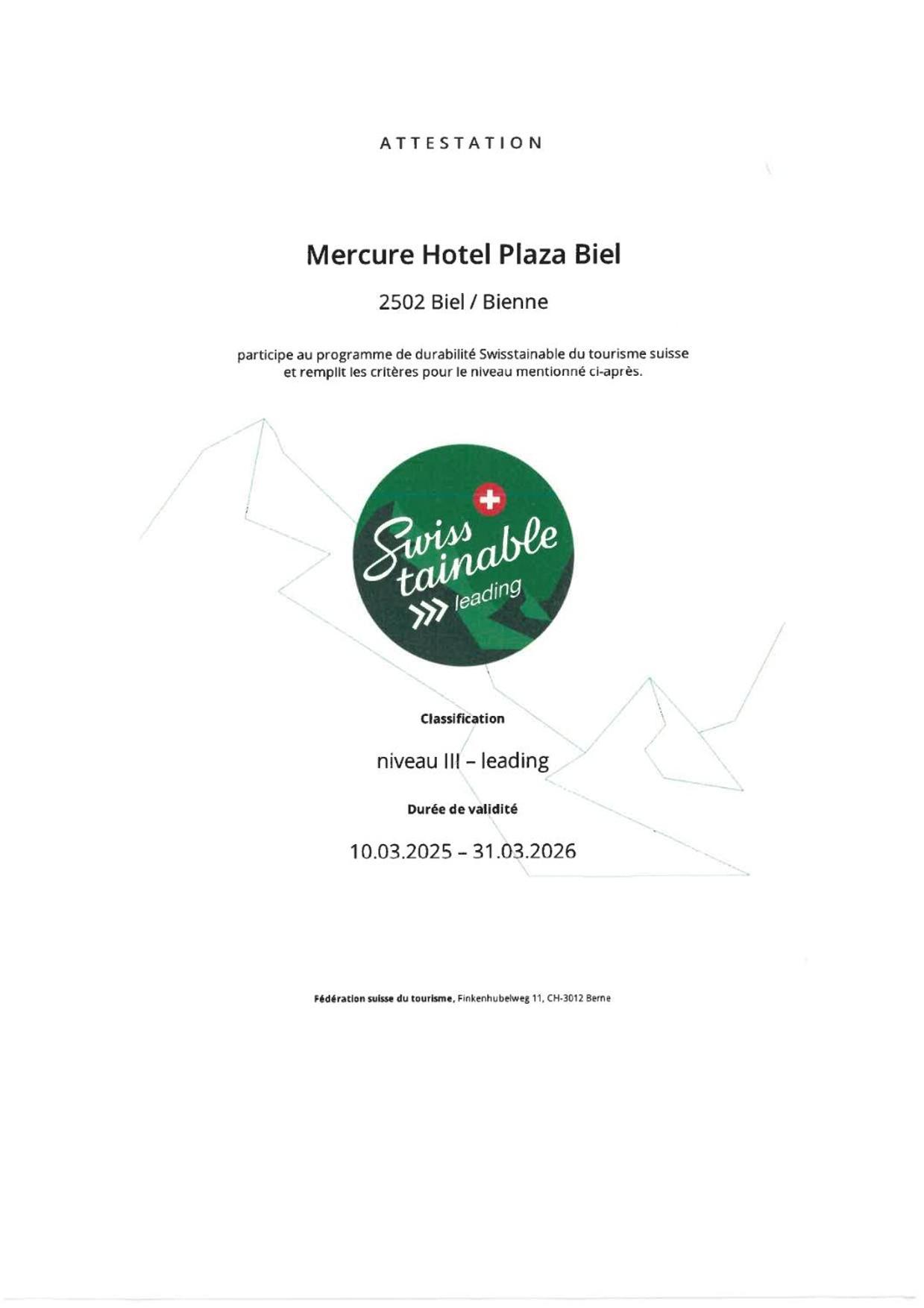 Mercure ביאל מראה חיצוני תמונה